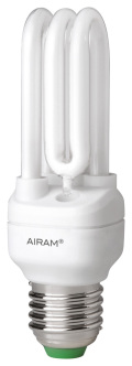 Airam Päivänvalolamppu 14W E27 (6500K, RA=92), 600 lm