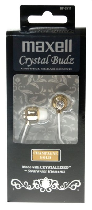 Maxell Crystal Champagne Budz (Swarovski elementtikristallilla)