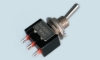Miniature Toggle Switch, 1 pole, 2 stable positions ON-ON