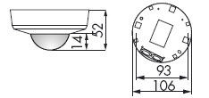 Liiketunnistin VAL LUXOMAT PD3-C-AP