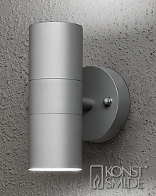 KonstSmide Modena 7571-300 2x35W GU10 sis. Harmaa
