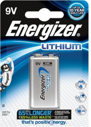 Ultimate Lithium new 9V 1p - Energizer