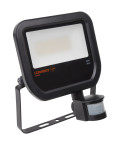 Valonheitin LEDVANCE - FL 50W/3000K BLACK PIR Sensor