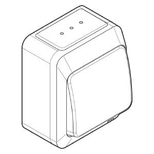 KYTKIN PINTA IP44 (6) RL VA ARTIC