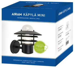 Seinävalaisin KÄPYLÄ MINI S E27 60W MU