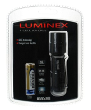 Maxell Luminex 1 Cell AA Cree