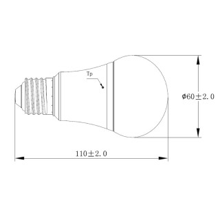 TOLEDO GLS 11W/827 1060LM E27 LED-LAMPPU SYLVANIA