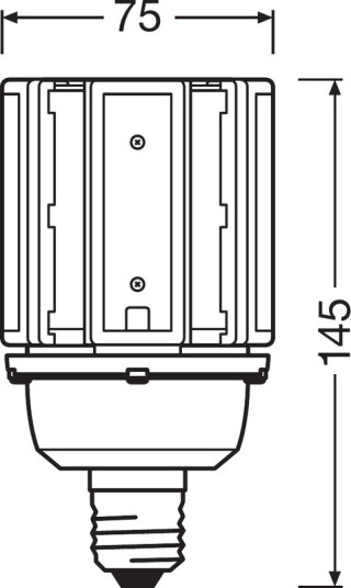 LED-lamppu HQL LED PRO - HQL LED PRO 23W/840 E27 3000lm - OSRAM
