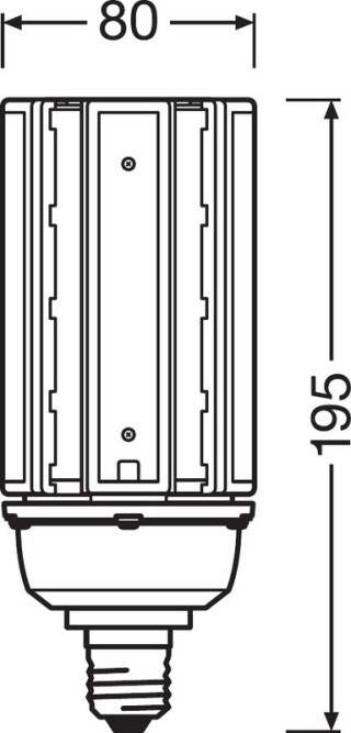 LED-lamppu HQL LED PRO - HQL LED PRO 46W/840 E27 6000lm - OSRAM
