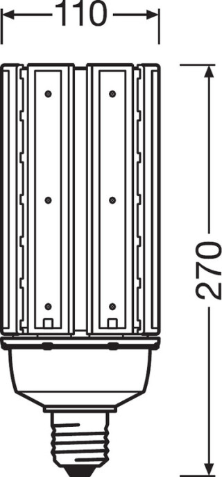 LED-lamppu HQL LED PRO - HQL LED PRO 95W/840 E40 13000 - OSRAM