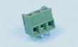 Miniature terminal block, 3-ways, vertical